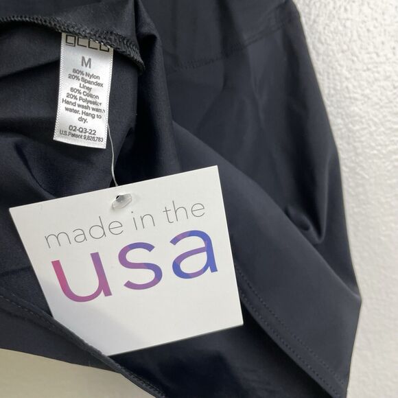 GC2B Lux Tank Medium Black Binder Top Trans Compression Stretch NWOT - Picture 5 of 5